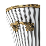 Кашпо Black white stripe варинант исполнения - 5 | Loft Concept в Краснодаре