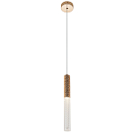 Подвесной светильник Dew Drops Tube Gold Hanging Lamp варинант исполнения - 3 | Loft Concept в Краснодаре