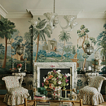 Обои ручная роспись River Scenes of Bengal Kolkata варинант исполнения - 4 | Loft Concept в Краснодаре