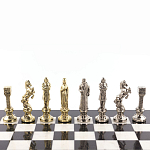 Шахматы Ренессанс с доской из натурального мрамора Decorative Thematic Chess варинант исполнения - 2 | Loft Concept в Краснодаре