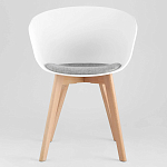 Стул из пластика с мягким сиденьем Eames варинант исполнения - 2 | Loft Concept в Краснодаре