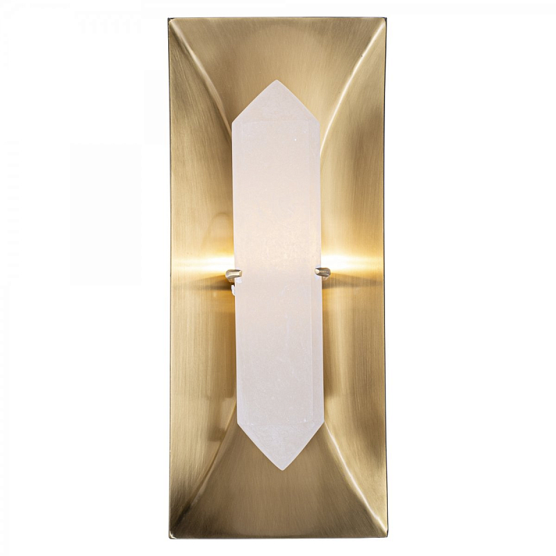 Бра HALCYON Rectangle Sconce Латунь в Краснодаре | Loft Concept 