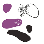 Плитка с узором Камни варинант исполнения - 2 | Loft Concept в Краснодаре