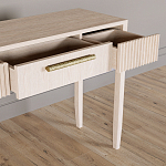 Элегантная Консоль Primo с выдвижным ящиком Светлый дуб варинант исполнения - 4 | Loft Concept в Краснодаре