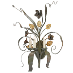 Бра с цветами и листьями Paradise Bush варинант исполнения - 2 | Loft Concept в Краснодаре