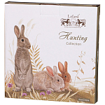 Тарелка закусочная из фарфора с изображением лисы Hunting Porcelain Collection варинант исполнения - 2 | Loft Concept в Краснодаре