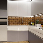 Гипсовая 3D панель с принтографией PM-38 варинант исполнения - 1 | Loft Concept в Краснодаре