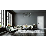 Люстра черного цвета на штанге Noir Supernova варинант исполнения - 3 | Loft Concept в Краснодаре