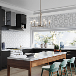  Люстра с прозрачными рифлеными цилиндрическими плафонами Kichler варинант исполнения - 26 | Loft Concept в Краснодаре