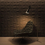 Гипсовая 3D Панель M-26 варинант исполнения - 2 | Loft Concept в Краснодаре