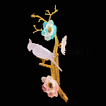 Бра с цветочным декором и птичкой Miscellaneous herbs варинант исполнения - 1 | Loft Concept в Краснодаре