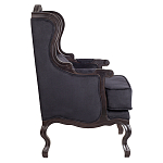 Кресло George Grand Armchair black velour варинант исполнения - 2 | Loft Concept в Краснодаре