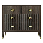 Бельевой Комод с 4 ящиками Elsa Dreams Walnut варинант исполнения - 6 | Loft Concept в Краснодаре