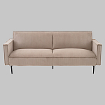 Диван современный вельветовый прямой Worcester Бежевый  варинант исполнения - 2 | Loft Concept в Краснодаре