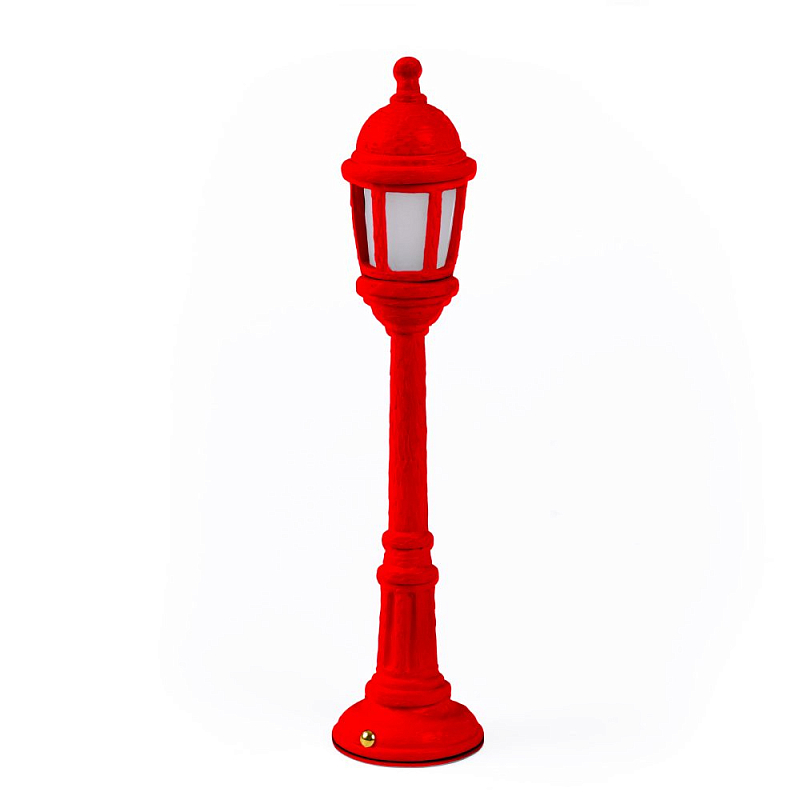 Настольная лампа Seletti Street Lamp Dining Red Красный в Краснодаре | Loft Concept 