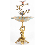 Фарфоровая чаша Фонтан птиц Verena варинант исполнения - 6 | Loft Concept в Краснодаре