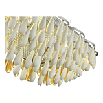 Люстра с подвесками в форме капель на серебристом каркасе Raindrop варинант исполнения - 4 | Loft Concept в Краснодаре