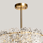 Люстра многоярусная с объемными прозрачными цветами Hanging Flowers варинант исполнения - 10 | Loft Concept в Краснодаре