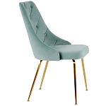 Стул в мятной велюровой обивке Ward Mint Velour Chair варинант исполнения - 3 | Loft Concept в Краснодаре
