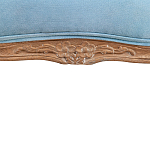 Кресло Ava Classical Armchair light blue velour варинант исполнения - 6 | Loft Concept в Краснодаре