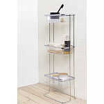 Полка напольная трехъярусная для ванной Bathroom Floor Shelf варинант исполнения - 1 | Loft Concept в Краснодаре