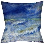 Подушка декоративная морской принт Impressionism in Art варинант исполнения - 1 | Loft Concept в Краснодаре