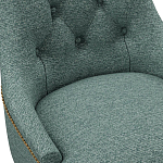 Мебельная ткань Шенилл бирюзовый цвет 138 см T4-31 варинант исполнения - 10 | Loft Concept в Краснодаре