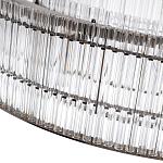 Подвесная люстра в форме круга Light Source Antique Nickel варинант исполнения - 2 | Loft Concept в Краснодаре