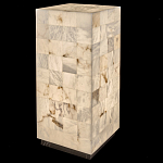 Торшер прямоугольный из натурального камня Calcite Geometry варинант исполнения - 13 | Loft Concept в Краснодаре