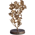 Статуэтка Metal Flowers Вrass Gold варинант исполнения - 1 | Loft Concept в Краснодаре