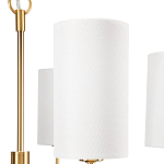 Люстра с белыми плафонами в форме цилиндра и металлическим основанием Nicoleta варинант исполнения - 2 | Loft Concept в Краснодаре