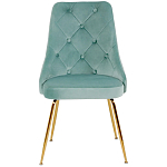 Стул в мятной велюровой обивке Ward Mint Velour Chair варинант исполнения - 2 | Loft Concept в Краснодаре