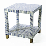 Тумба Прикроватная Snartoon Bone Inlay Bedside Cabinet варинант исполнения - 1 | Loft Concept в Краснодаре