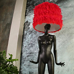 Лампа MANNEQUIN LAMP с абажуром модельный позинг варинант исполнения - 6 | Loft Concept в Краснодаре