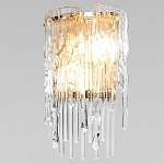 Бра с эффектом стекающего стекла и прозрачными трубками Textured Glass варинант исполнения - 4 | Loft Concept в Краснодаре