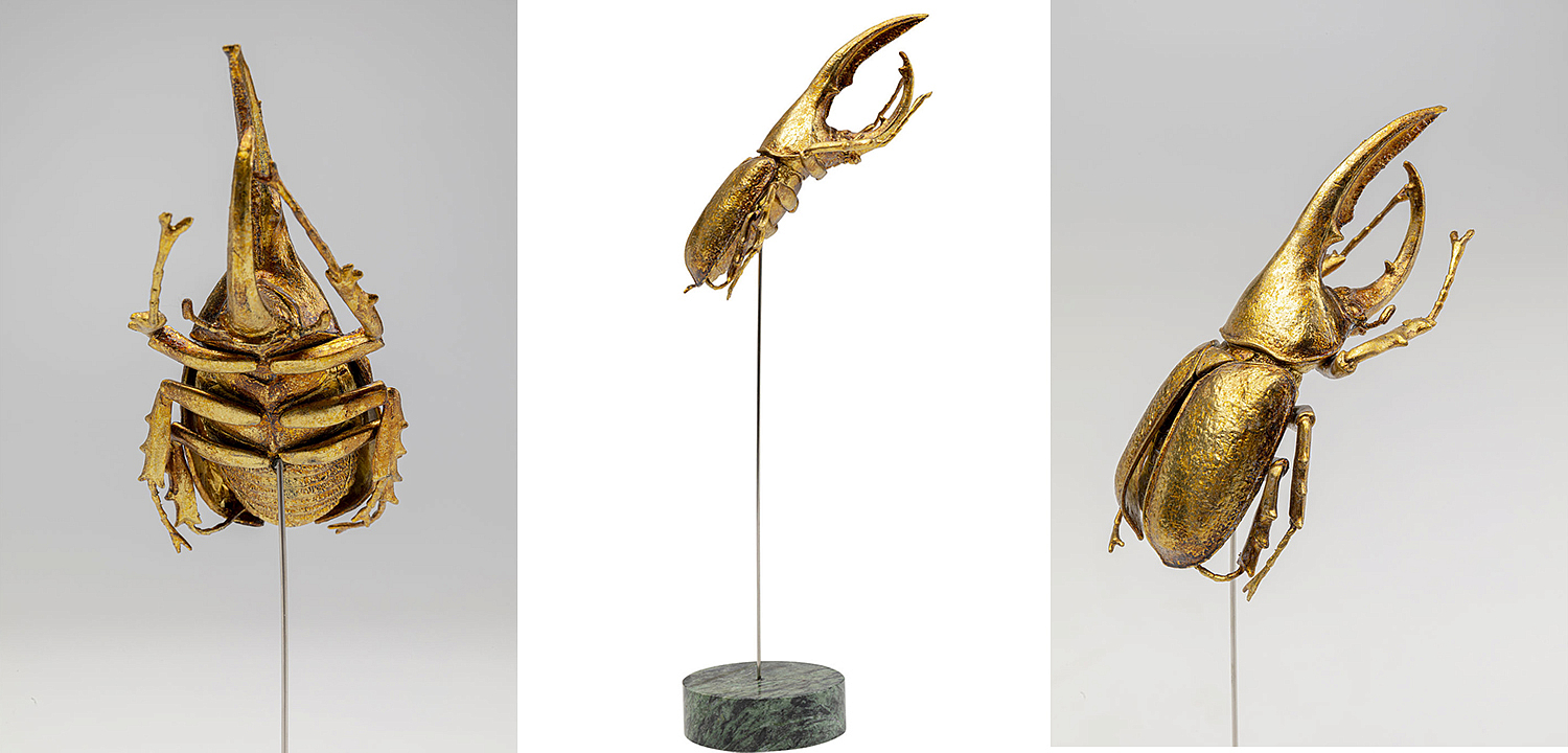 Статуэтка Golden Beetle on standing II - Loft-Concept в Краснодаре