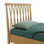 Кровать детская из массива гевеи Eliza варинант исполнения - 4 | Loft Concept в Краснодаре