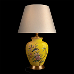 Настольная лампа желтая с изображением птиц Slip Away варинант исполнения - 8 | Loft Concept в Краснодаре