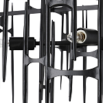 Люстра черная остроконечной формы Black Satin варинант исполнения - 2 | Loft Concept в Краснодаре