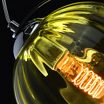 Подвесной светильник со стеклянном плафоном в форме бокала Kaleido варинант исполнения - 31 | Loft Concept в Краснодаре