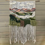  Гобелен Волшебный Лес в зеленых тонах Magic Forest I  варинант исполнения - 5 | Loft Concept в Краснодаре