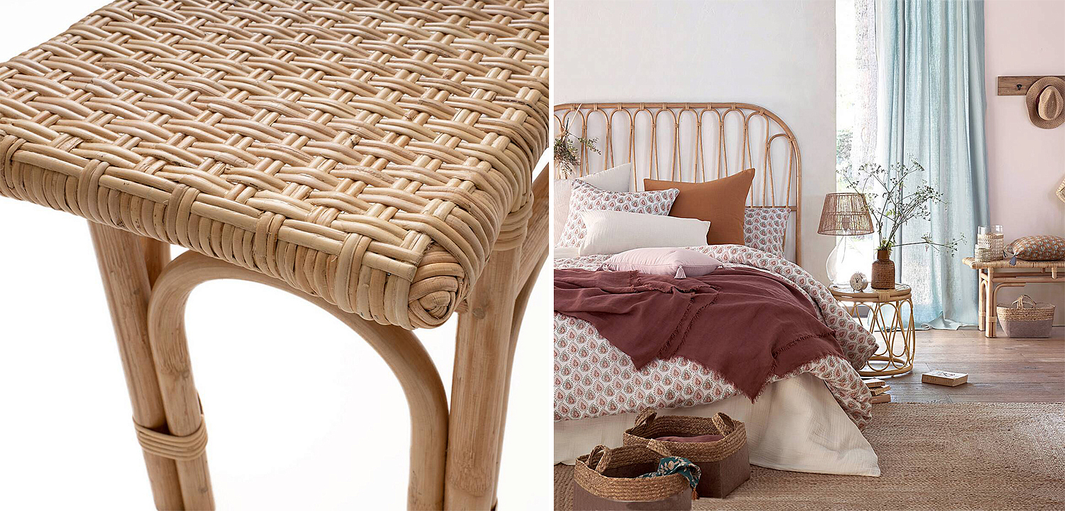 Банкетка Ole Wicker Rattan Banquet Банкетка Ole Wicker Rattan Banquet - Loft-Concept в Краснодаре