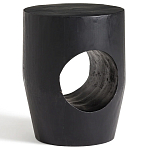 Приставной столик черного цвета AMORPHOUS варинант исполнения - 2 | Loft Concept в Краснодаре