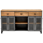 Комод Loft Metal Wooden Chest of Drawers варинант исполнения - 1 | Loft Concept в Краснодаре