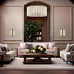 Люстра с абажуром из стекла и премиального алебастра Ravishment варинант исполнения - 7 | Loft Concept в Краснодаре