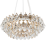 Люстра с хрустальными подвесками в форме капель Sidney Crystal Chandelier 80 варинант исполнения - 1 | Loft Concept в Краснодаре