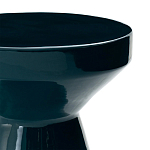 Приставной стол из керамики Manufacto Blue варинант исполнения - 2 | Loft Concept в Краснодаре