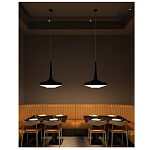 Подвесной вязаный черный светильник «Лампа Марракеша» варинант исполнения - 2 | Loft Concept в Краснодаре