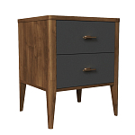 Тумба прикроватная с 2-мя ящиками Tasteful Furniture Light варинант исполнения - 4 | Loft Concept в Краснодаре