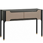 Консоль тёмно-коричневого цвета с 2-мя ящиками Gladstone варинант исполнения - 1 | Loft Concept в Краснодаре